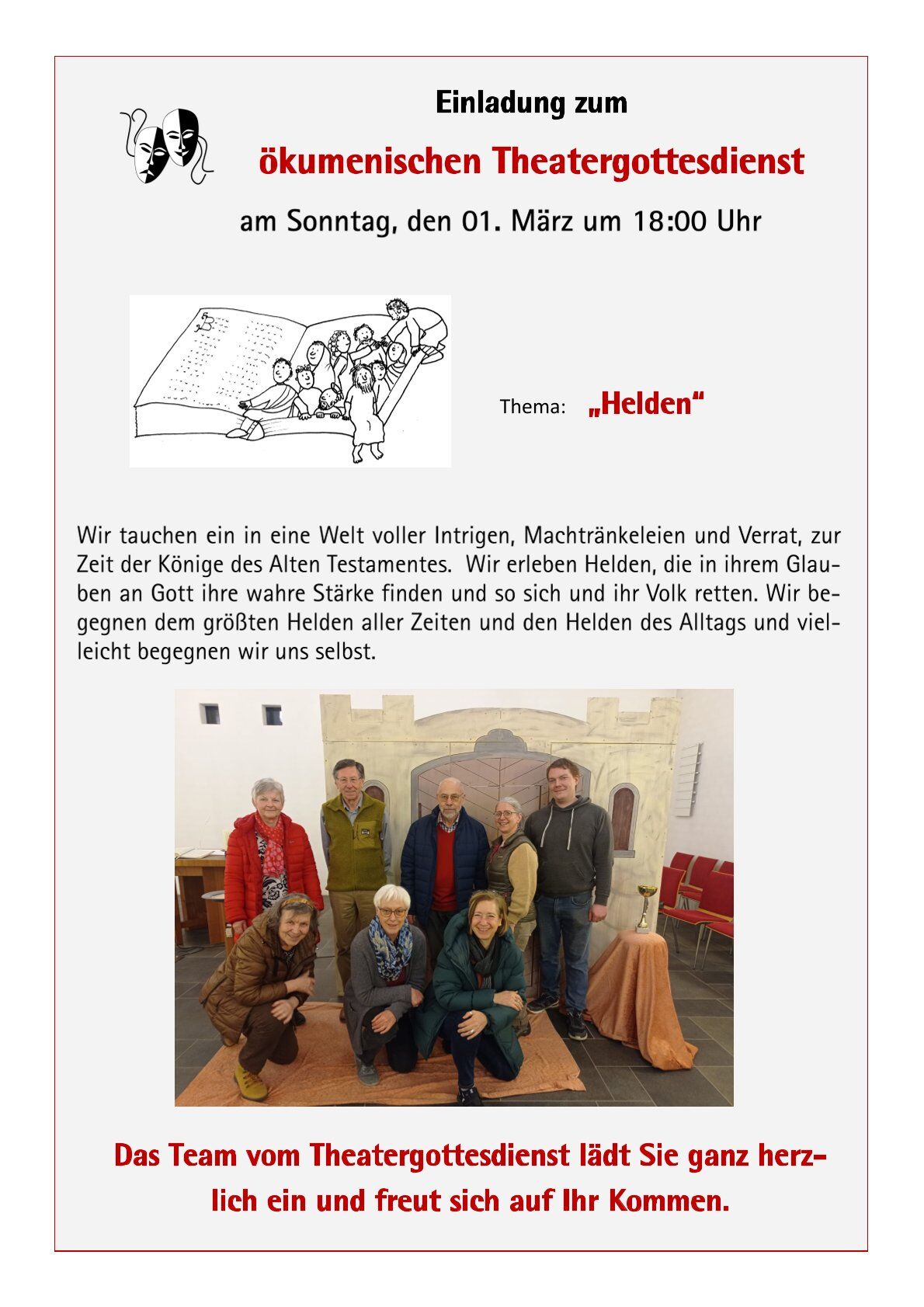 Ökumenischer Theatergottesdienst