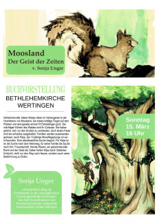 Zeichnung eines Eichhörnchens und eines Baums